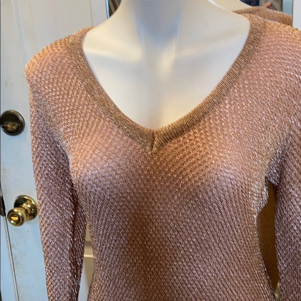 Metallic rose gold fashion nova dress - Picture 4 of 6
